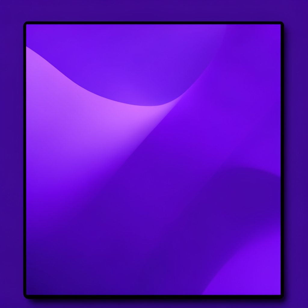 Abstract gradient composition blending deep indigo, vivid violet, and magenta tones with soft glowing highlights and a calm, modern mood.